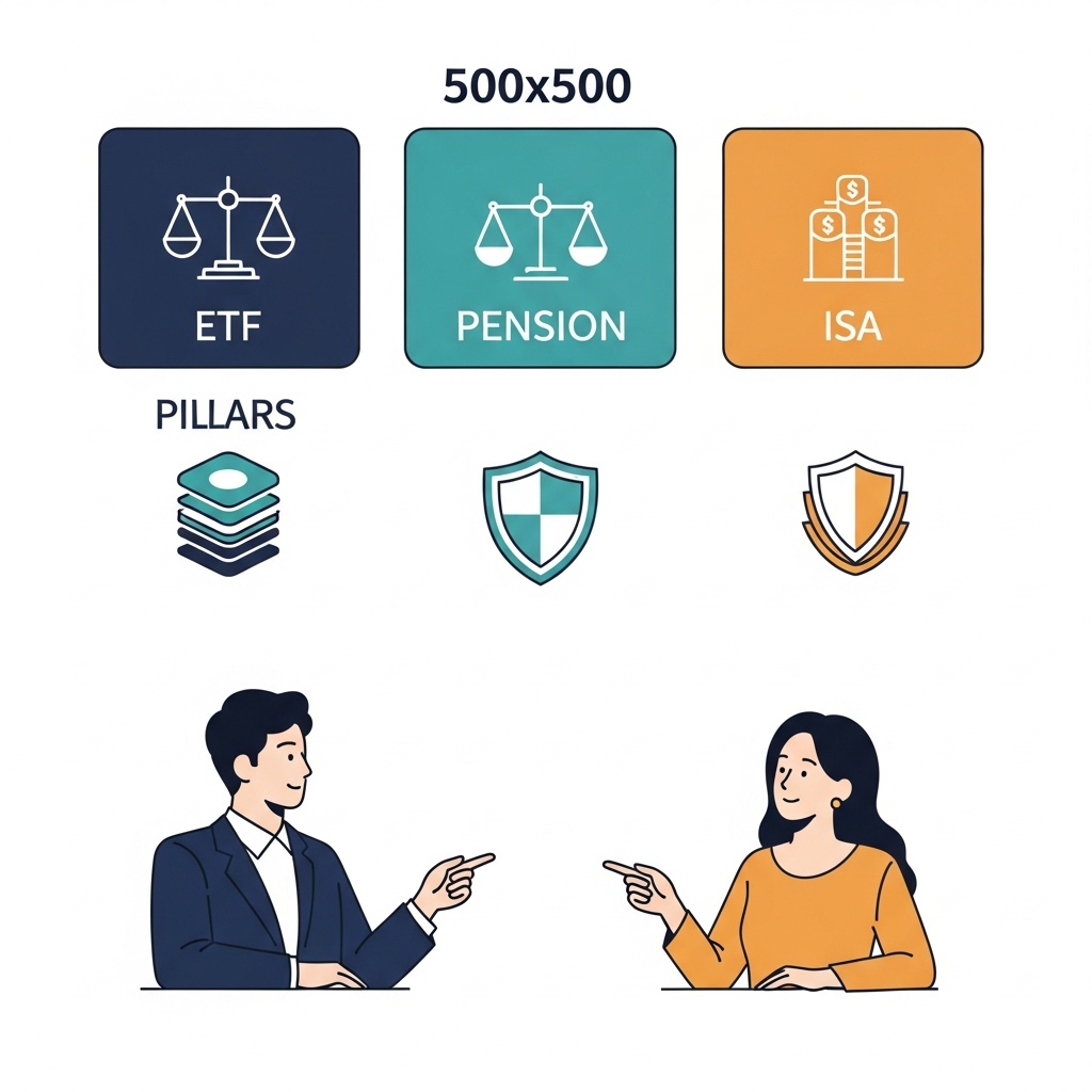 ETF&middot;연금&middot;ISA로 리스크를 줄이는 방식