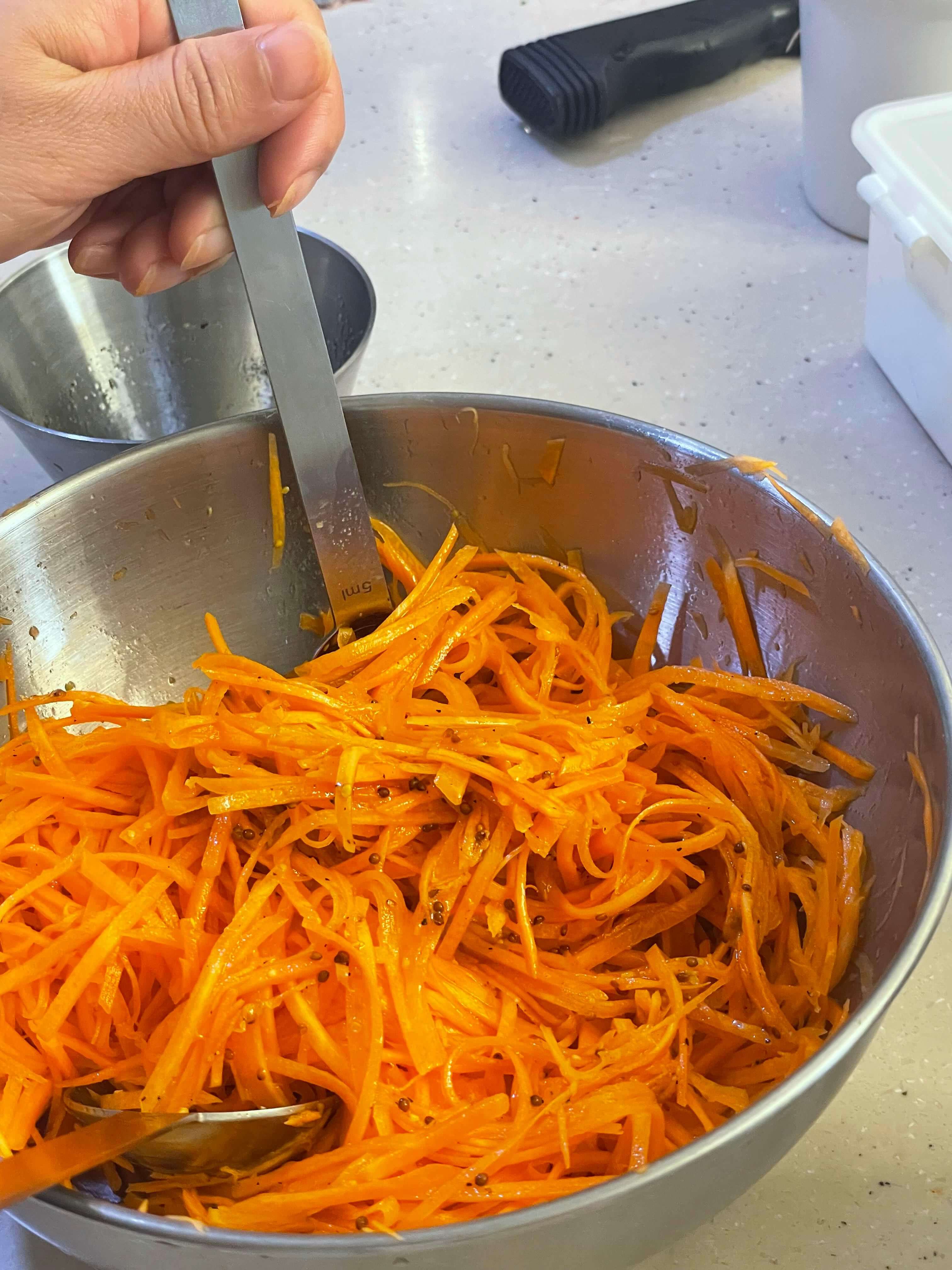 당근라페 만드는 방법