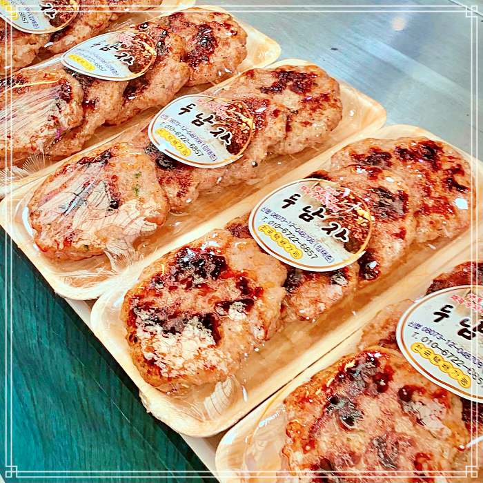여행 가볼만한 곳, 단양 구경시장 맛집 마늘 떡갈비
