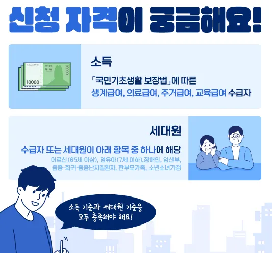 에너지바우처 신청자격