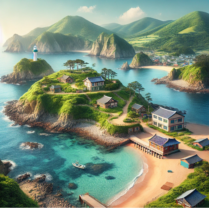 요즘 뜨는 국내 힐링명소 관련 사진 (제주도.강원도.전라남도)