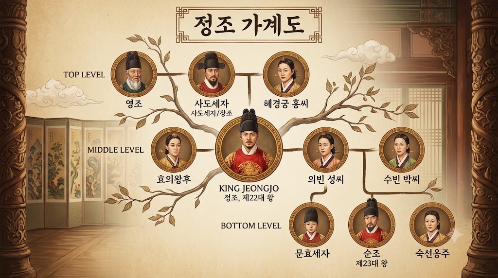 정조 가계도