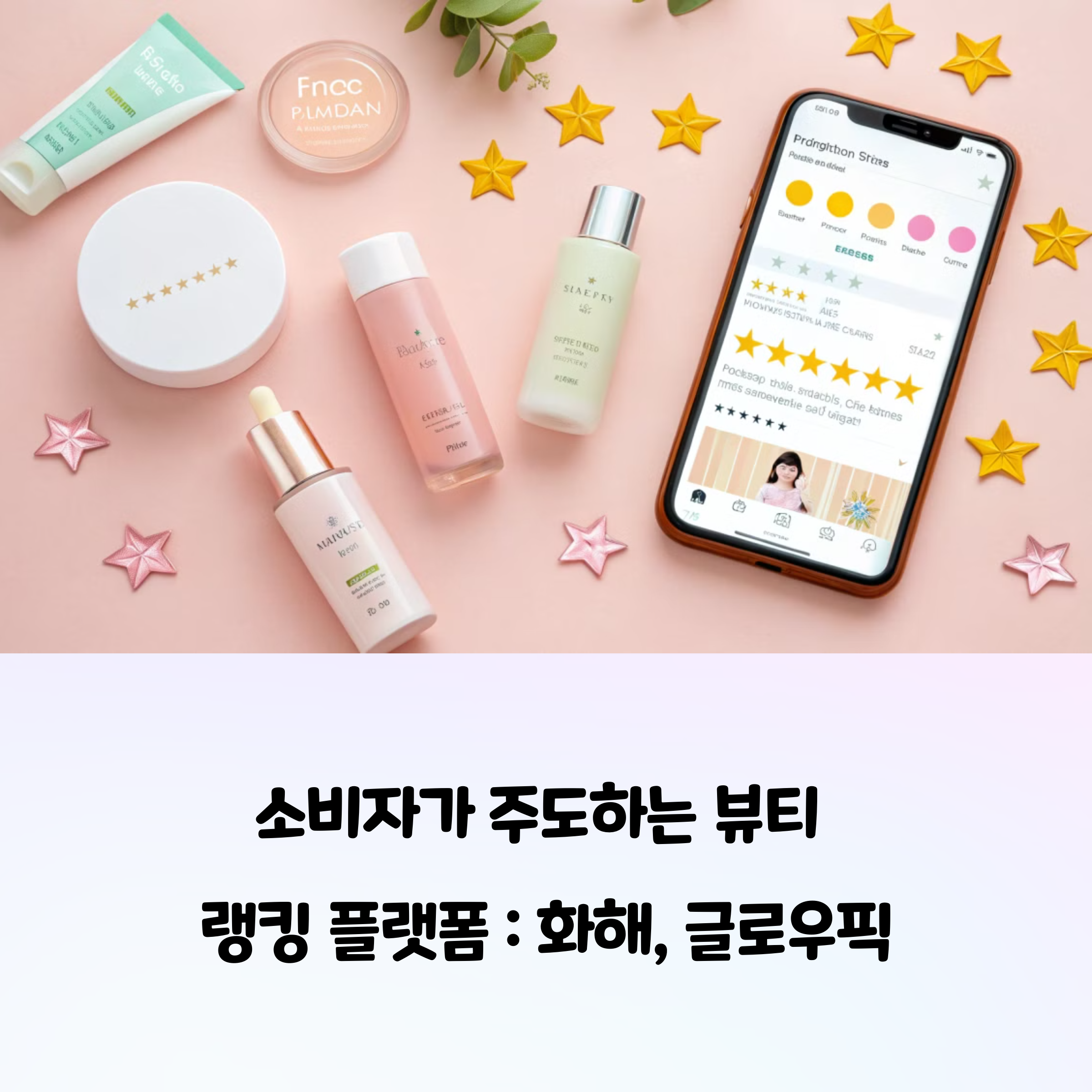 뷰티 전문 플랫폼 화해, 글로우픽!