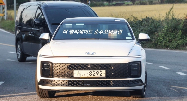 신형 그랜저 실물 사진