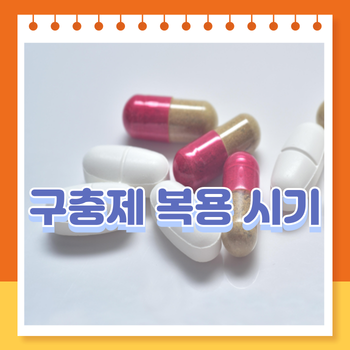 구충제복용시기 가격및 효과