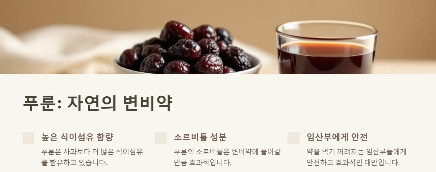 변비에 좋은 음식 차