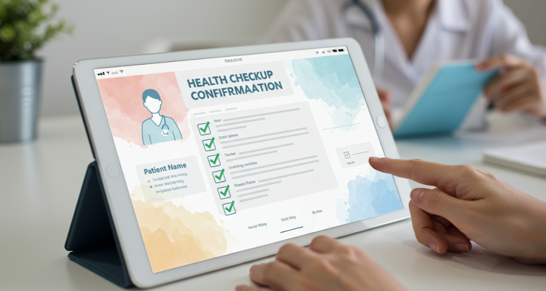 건강검진 실시확인서