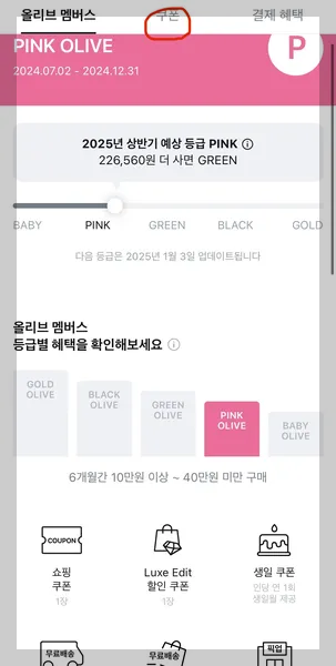 올영 블랙프라이데이 기간