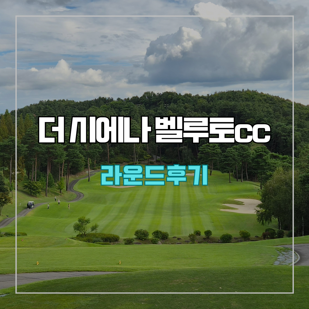더 시에나 벨루토cc 라운드 후기