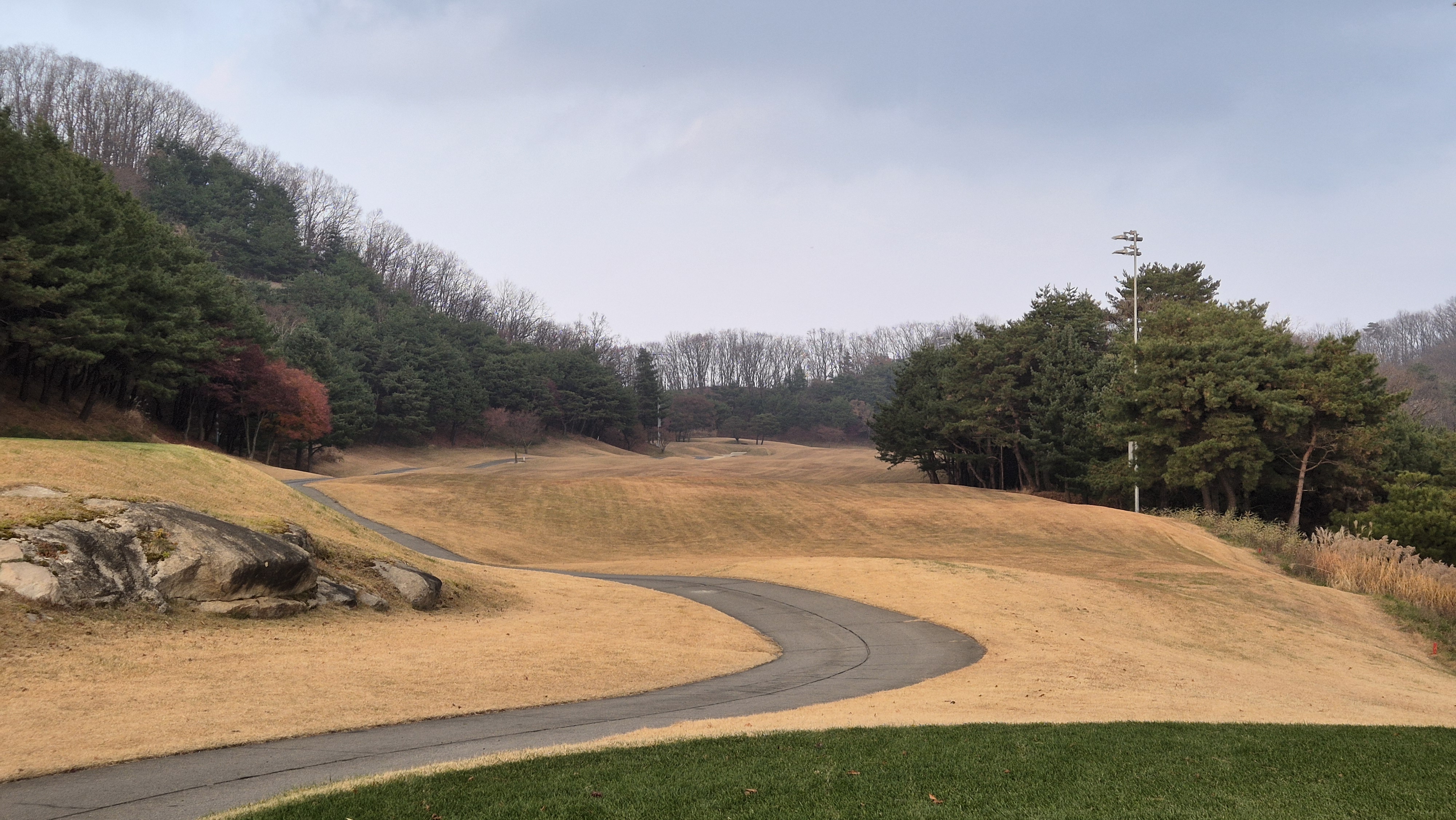 몽베르cc 가을-겨울 코스 사진 및 공략 정보
