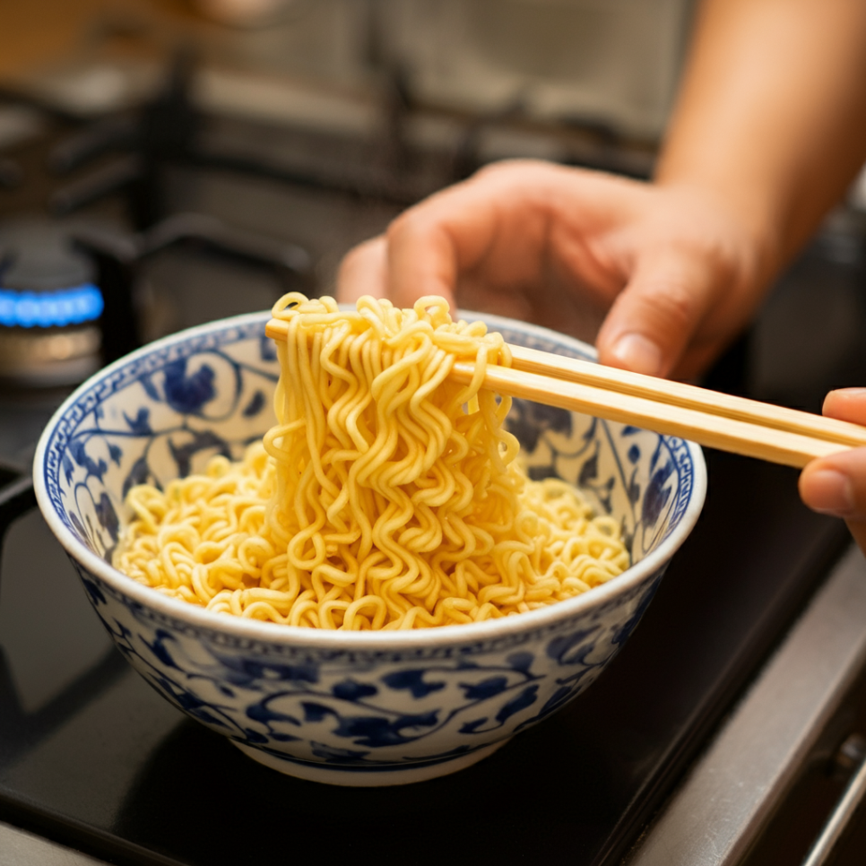 봉지 라면 소비기한 지남