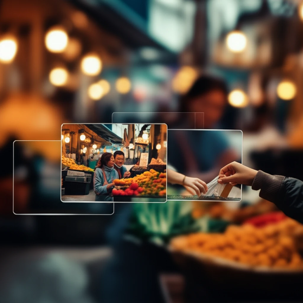 해외 시장 영어 소통 가이드: 상인과..