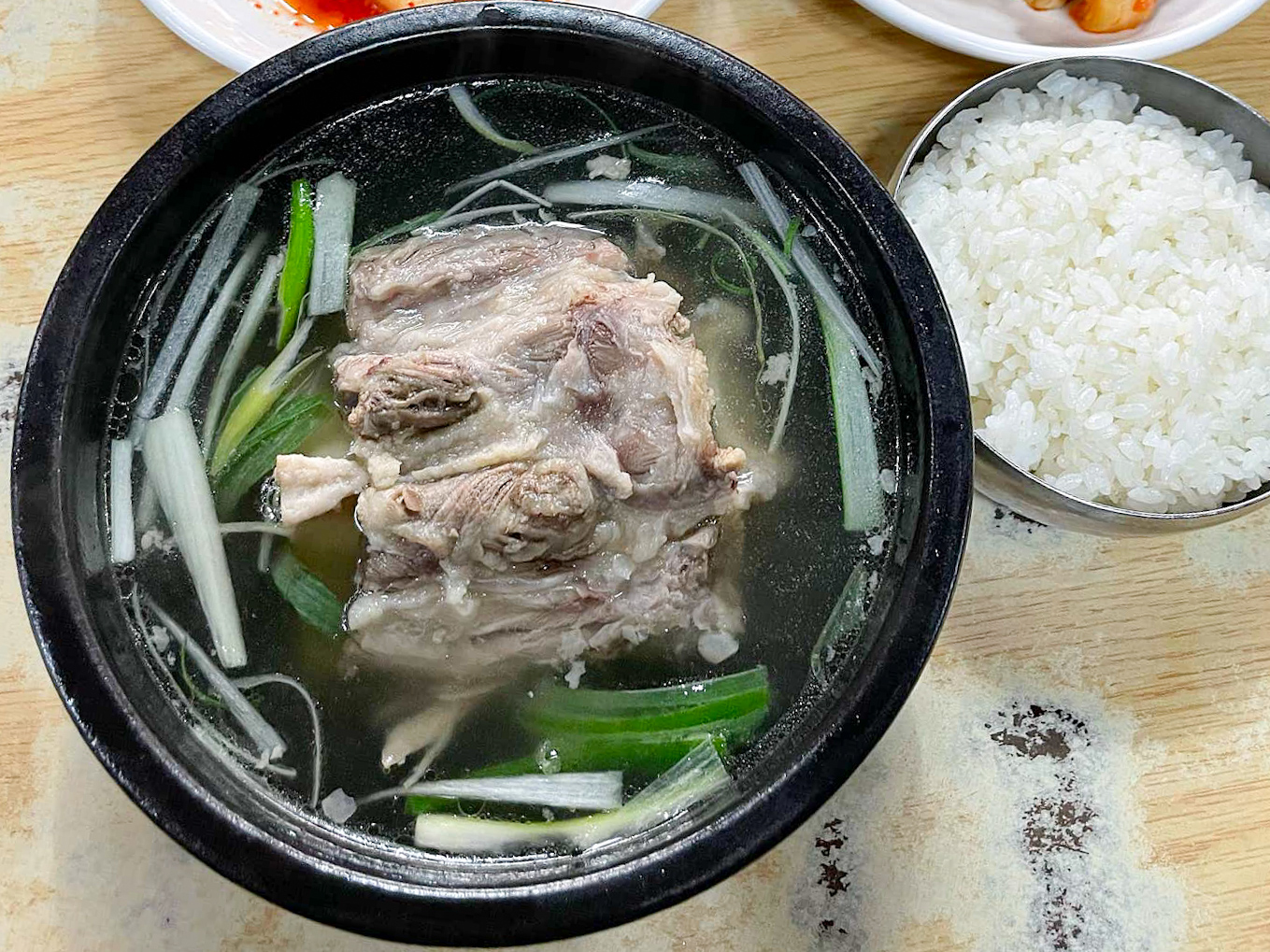 전현무계획 2 영등포 꼬리곰탕 메뉴 사진