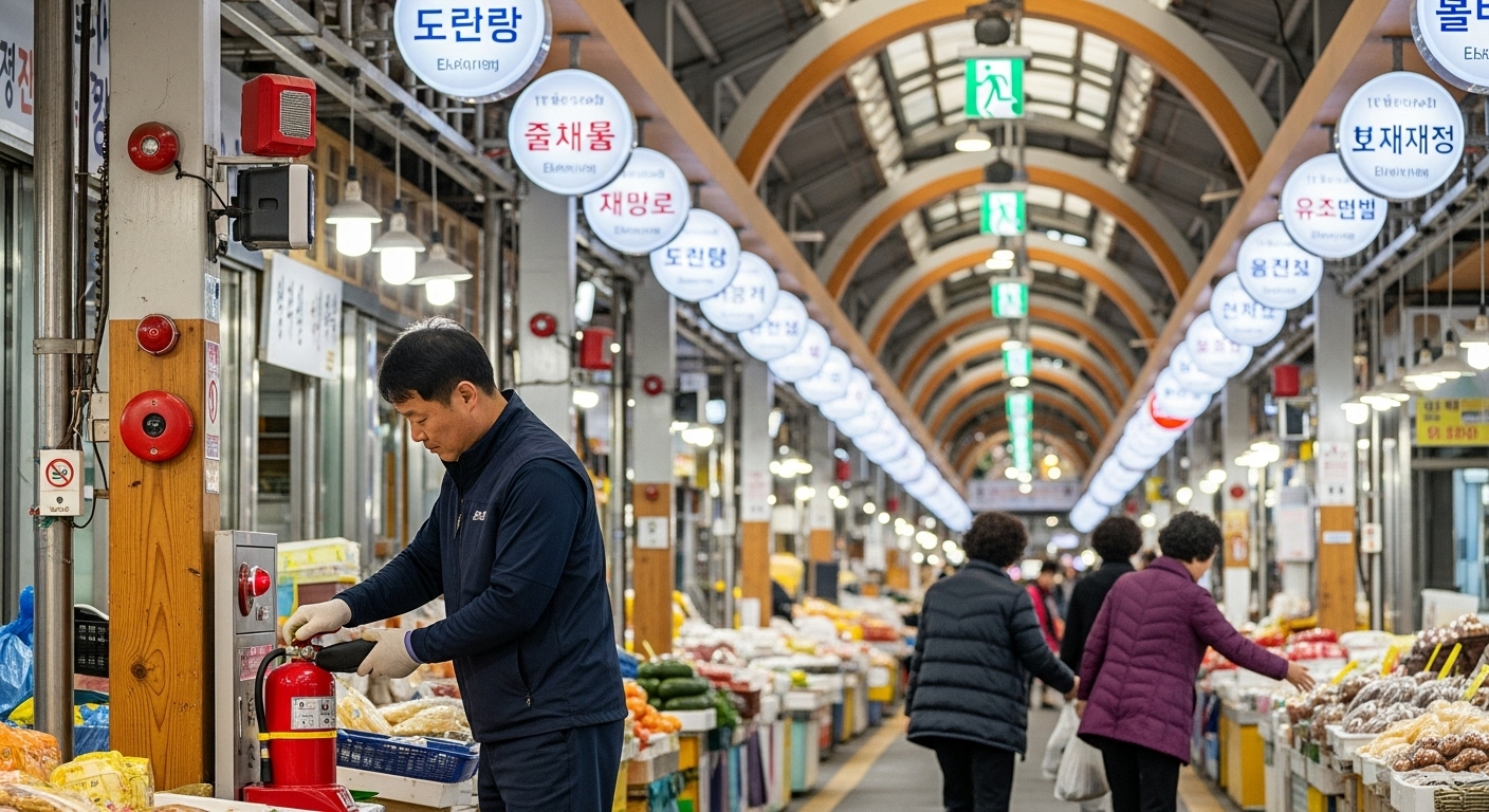 전통시장 화재 방지