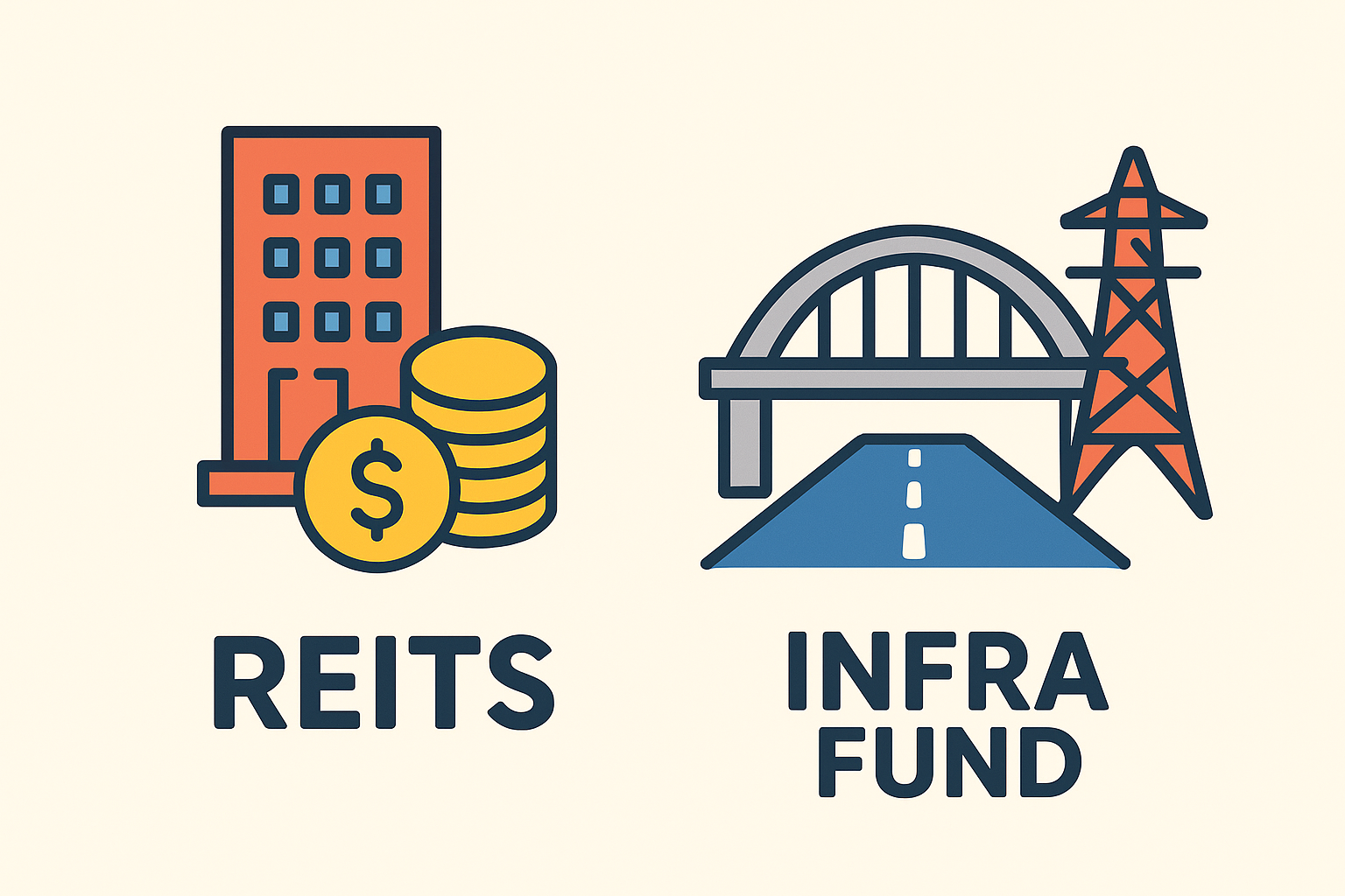 리츠와 인프라펀드 관련 이미지