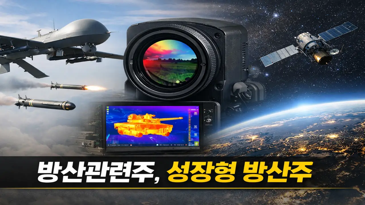 방산관련주, 성장형 방산주