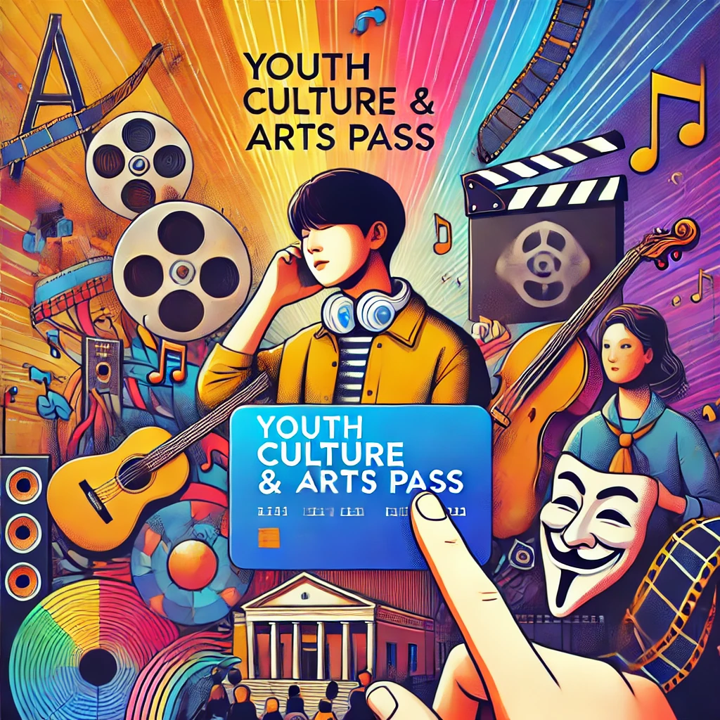 청년문화예술패스 포스터입니다
