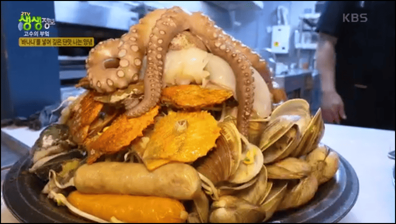 생생정보 돌문어삼합 정보