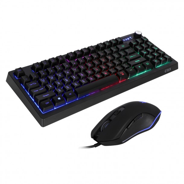 COX CKM600 게이밍 키보드 마우스 세트