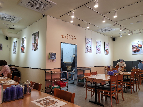 북창동순두부 마곡점 내부