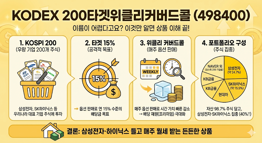 KODEX 200타겟위클리커버드콜 (498400)