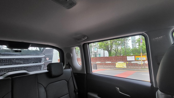 썬팅 실내 측,후면 사진