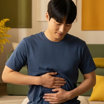 복부 마사지