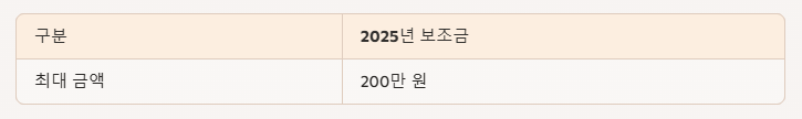 2025 전기차 보조금