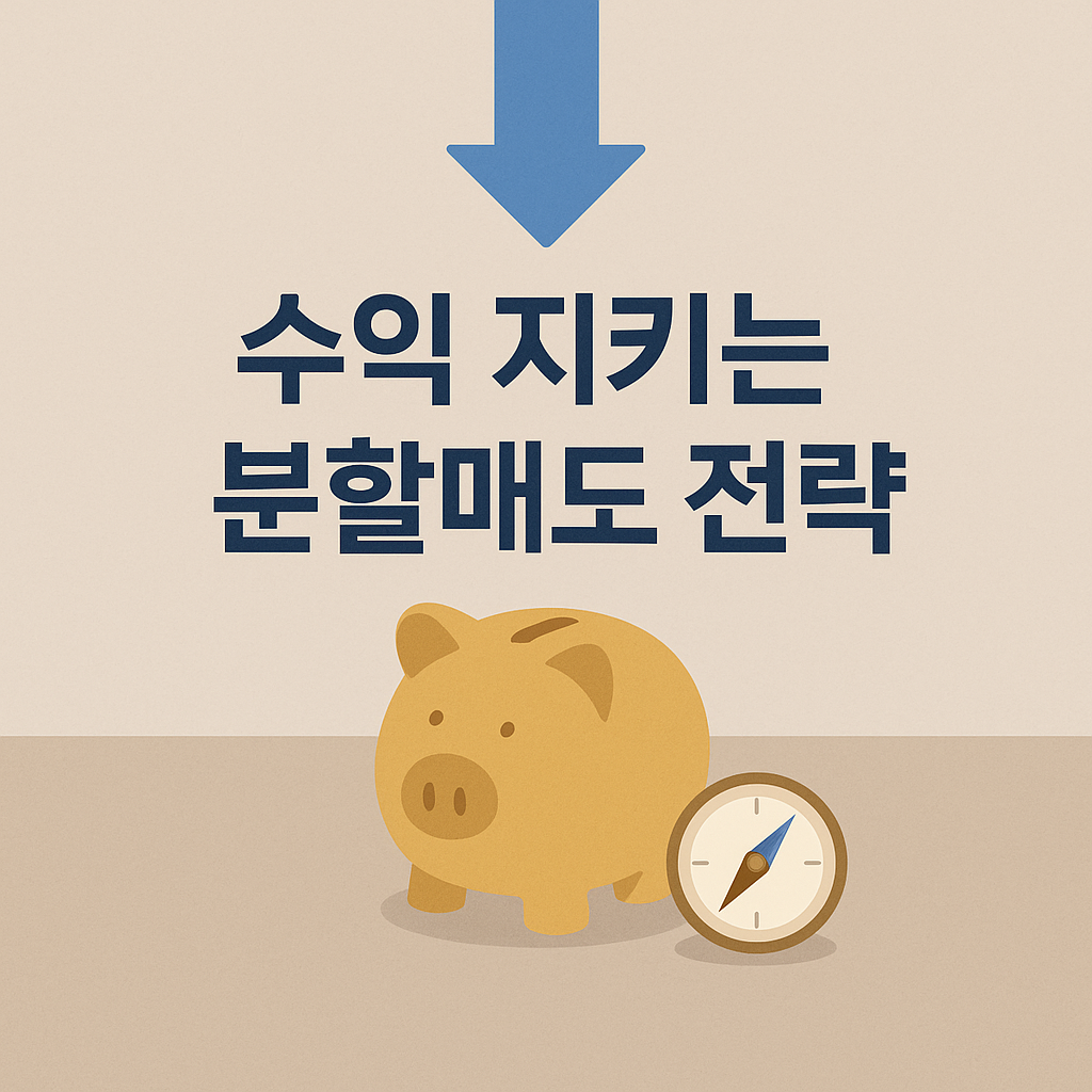 수익을 안전하게 지키는 분할매도 전략