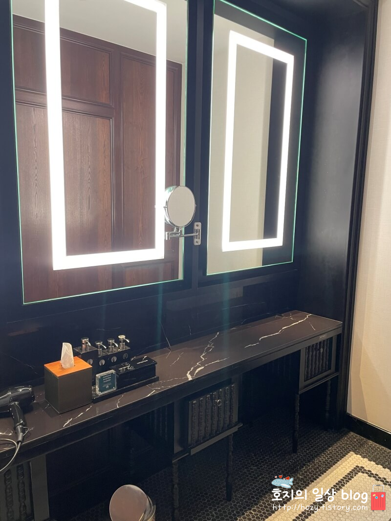 방콕 신돈캠핀스키 스파 파우더룸