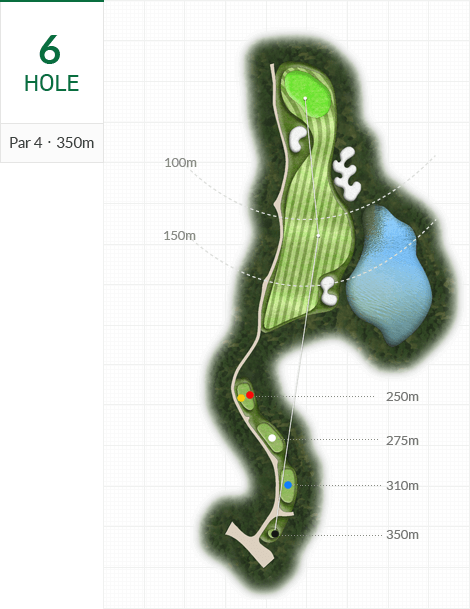 사비 코스 6 Hole