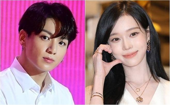 윈터·정국 열애설, 소속사 침묵 커플타투 증거사진