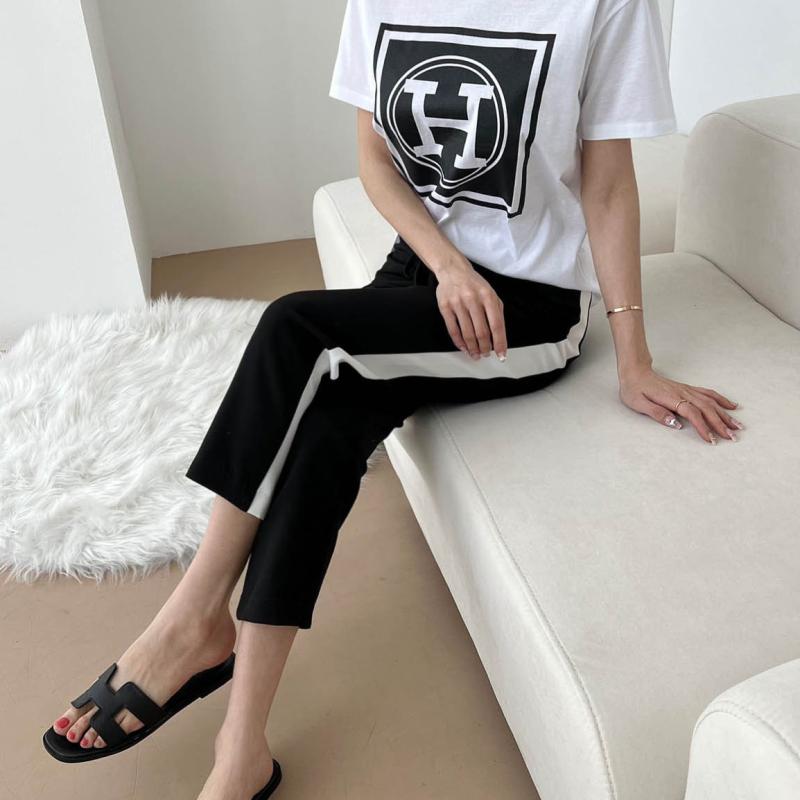 여자 운동복 조깅복 바지 헬스복 패션 여름 츄리닝 2color