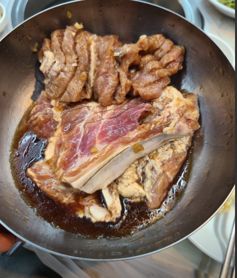 금강산가든 식당 대표 메뉴