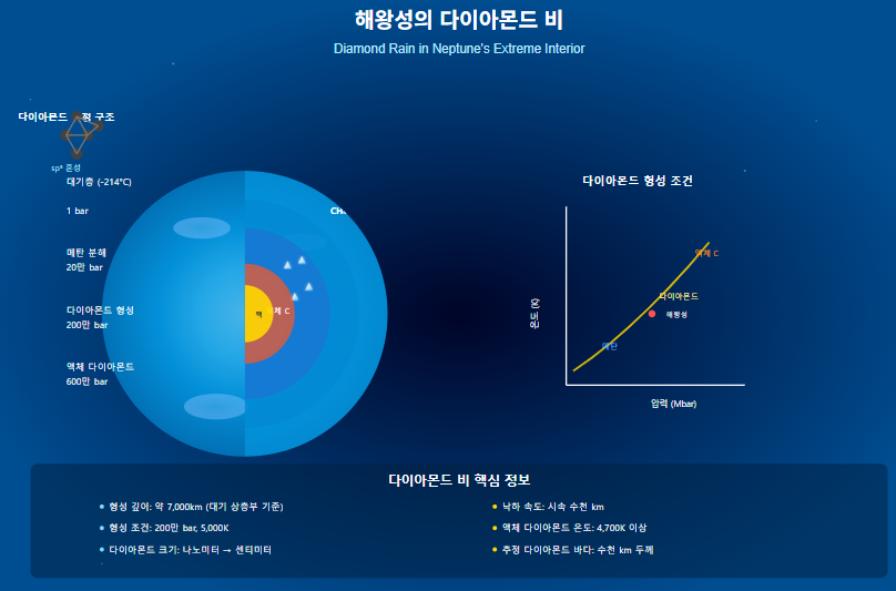 해왕성의 다이아몬드 비