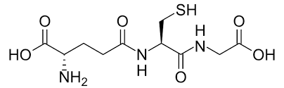 글루타치온 화학식