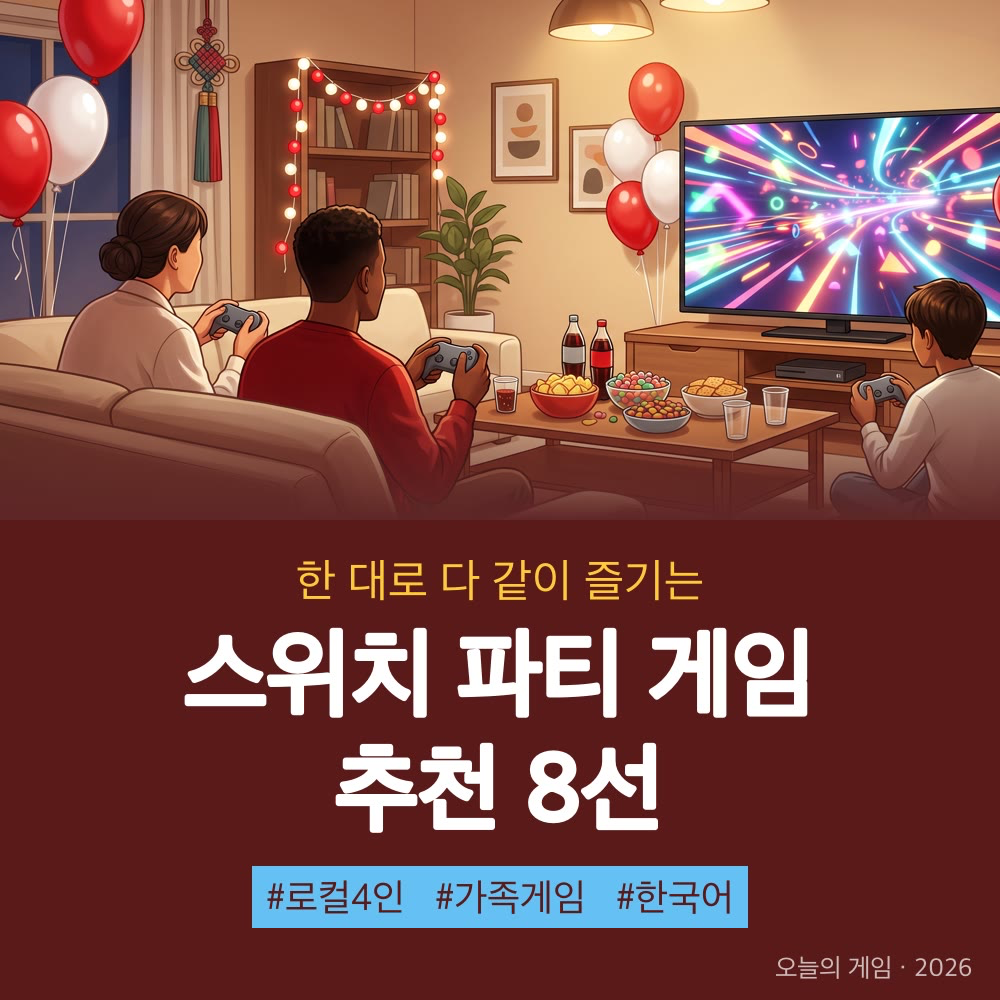 닌텐도 스위치 파티 게임 추천