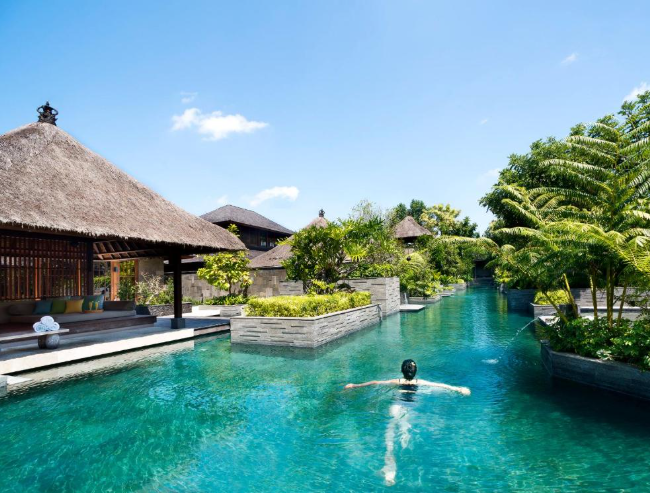 호시노야 발리 수영장