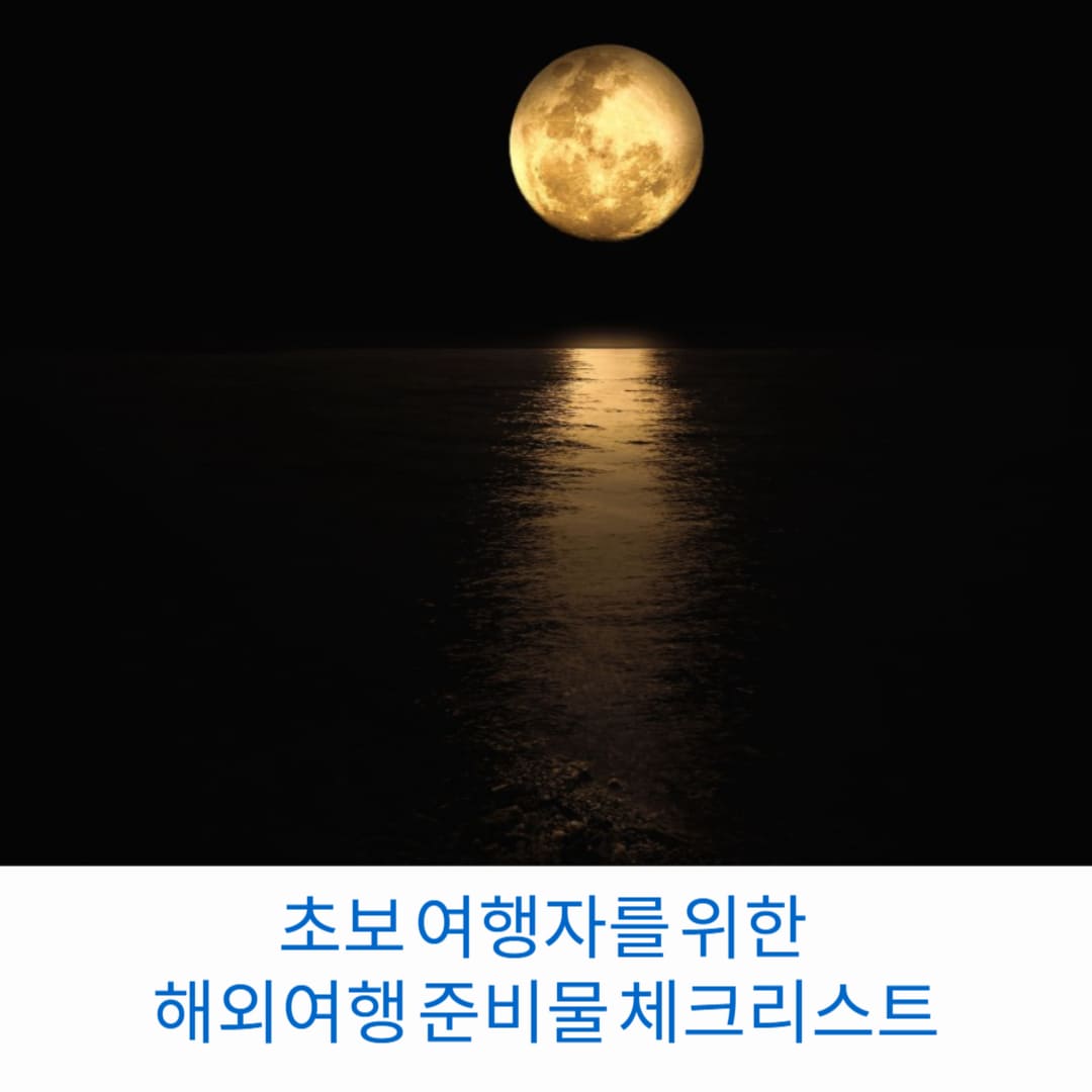 초보-여행자를-위한-해외여행-준비물-체크리스트-썸네일