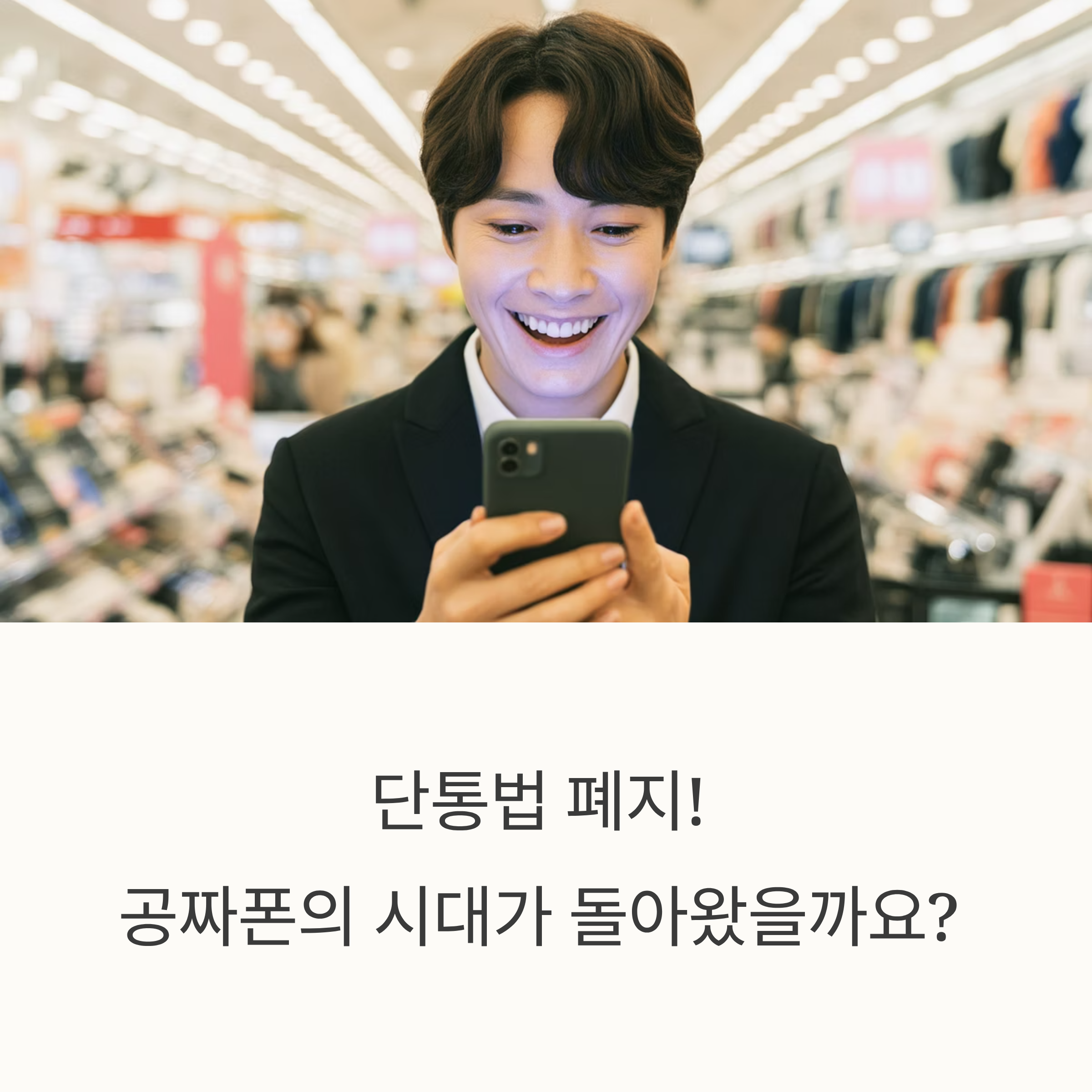 단통법 폐지, 공짜폰 시대 개막? 스마트폰 구매 혜택 200% 활용 가이드!