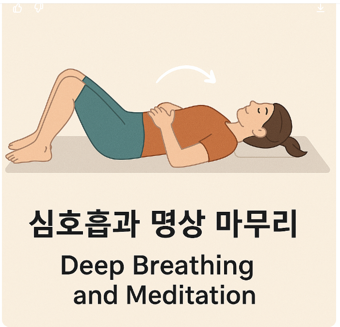 심호흡과 명상