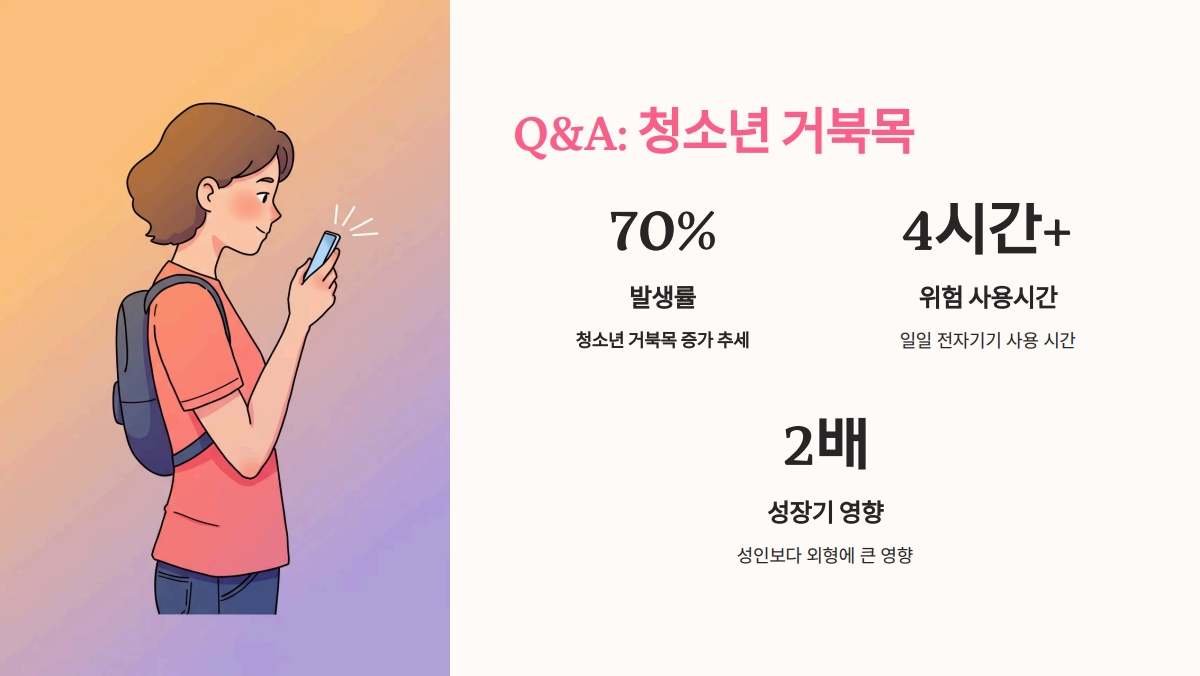거북목증후군 증상