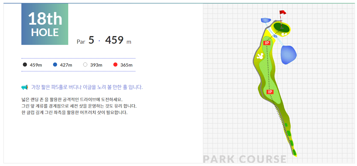 일레븐 컨트리클럽 파크코스 9