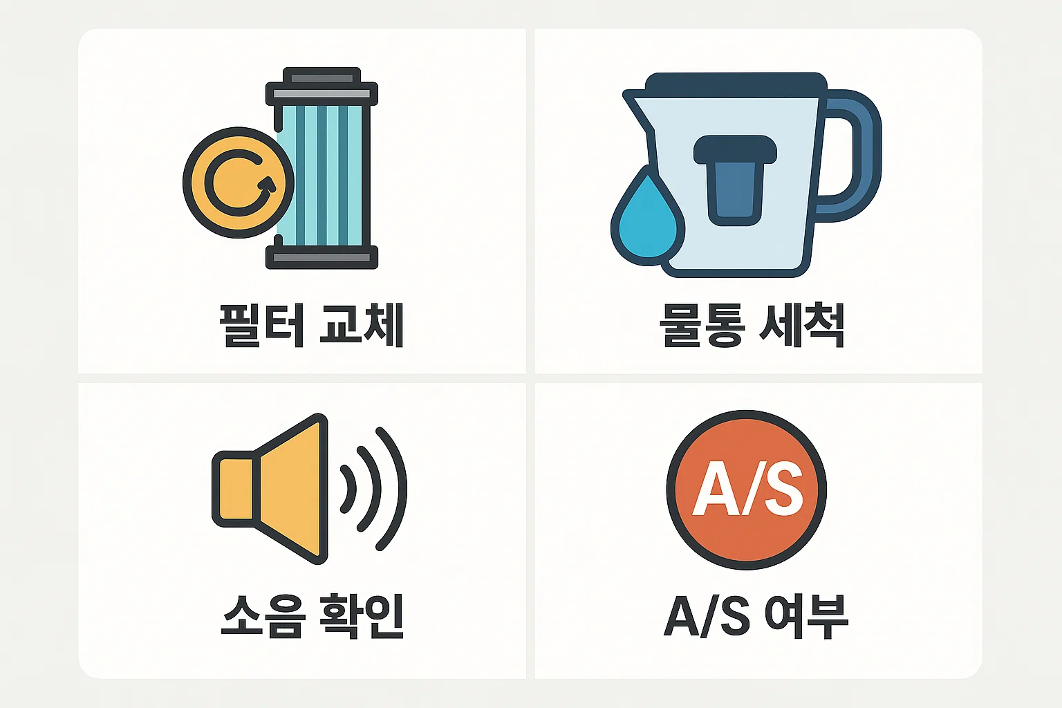 필터 교체, 물통 세척, 소음 확인, A/S 여부 등 2025년 삼성가습기 선택 시 반드시 확인해야 하는 실전 체크리스트 이미지
필터 교체, 물통 세척, 소음 확인, A/S 여부 등 2025년 삼성가습기 선택 시 반드시 확인해야 하는 실전 체크리스트 이미지