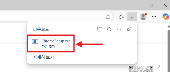 방법 5: 다운로드된 설치파일 실행하기