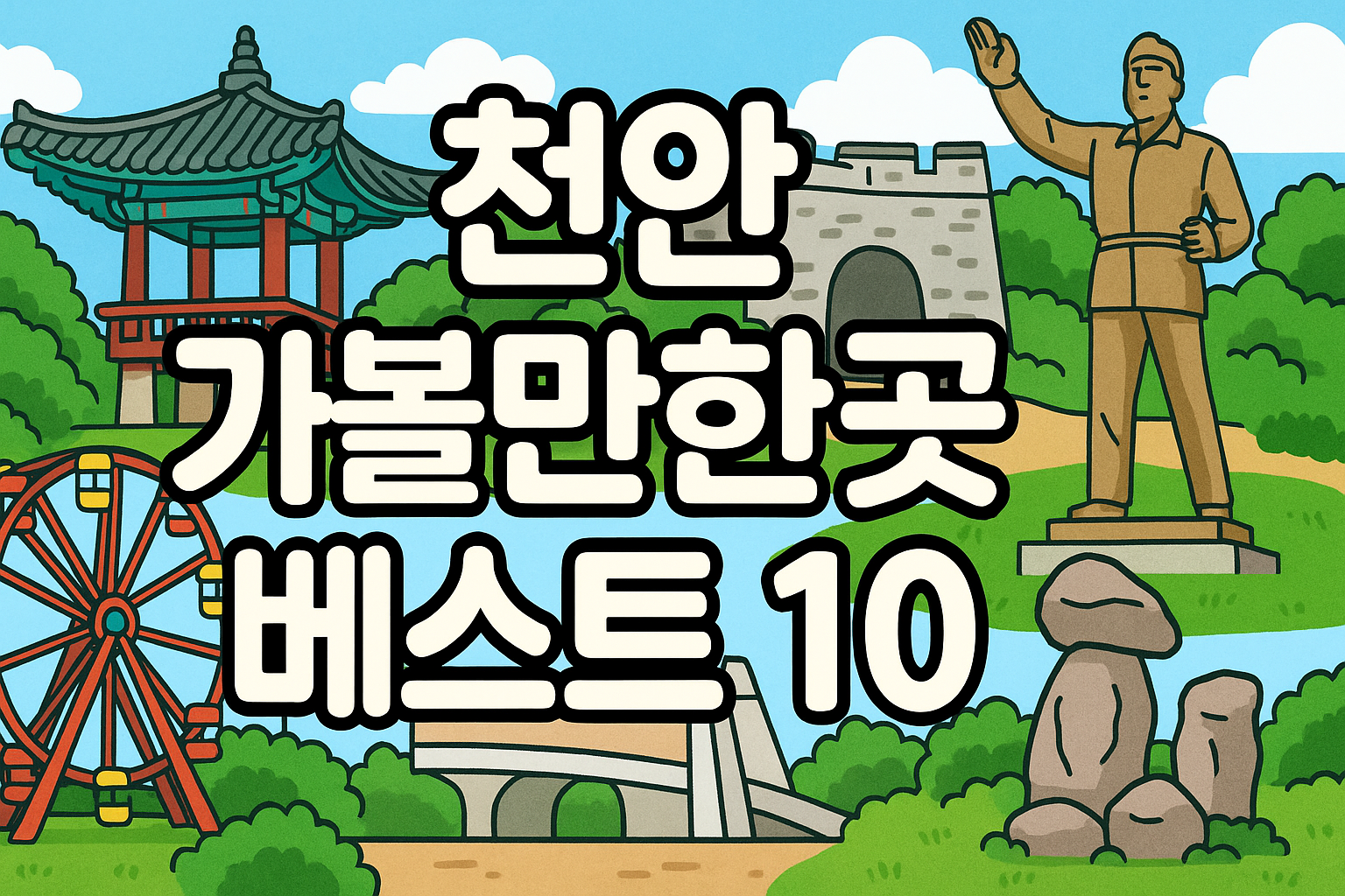 천안 가볼만한곳 베스트10