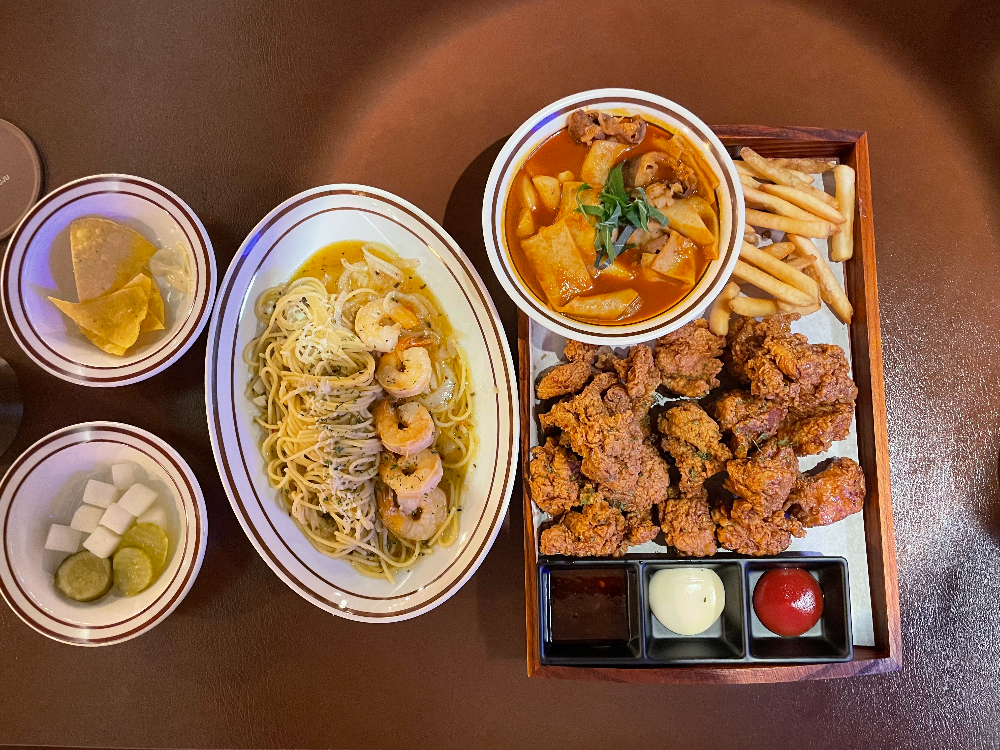 닭장 맥주 치킨 항공사진