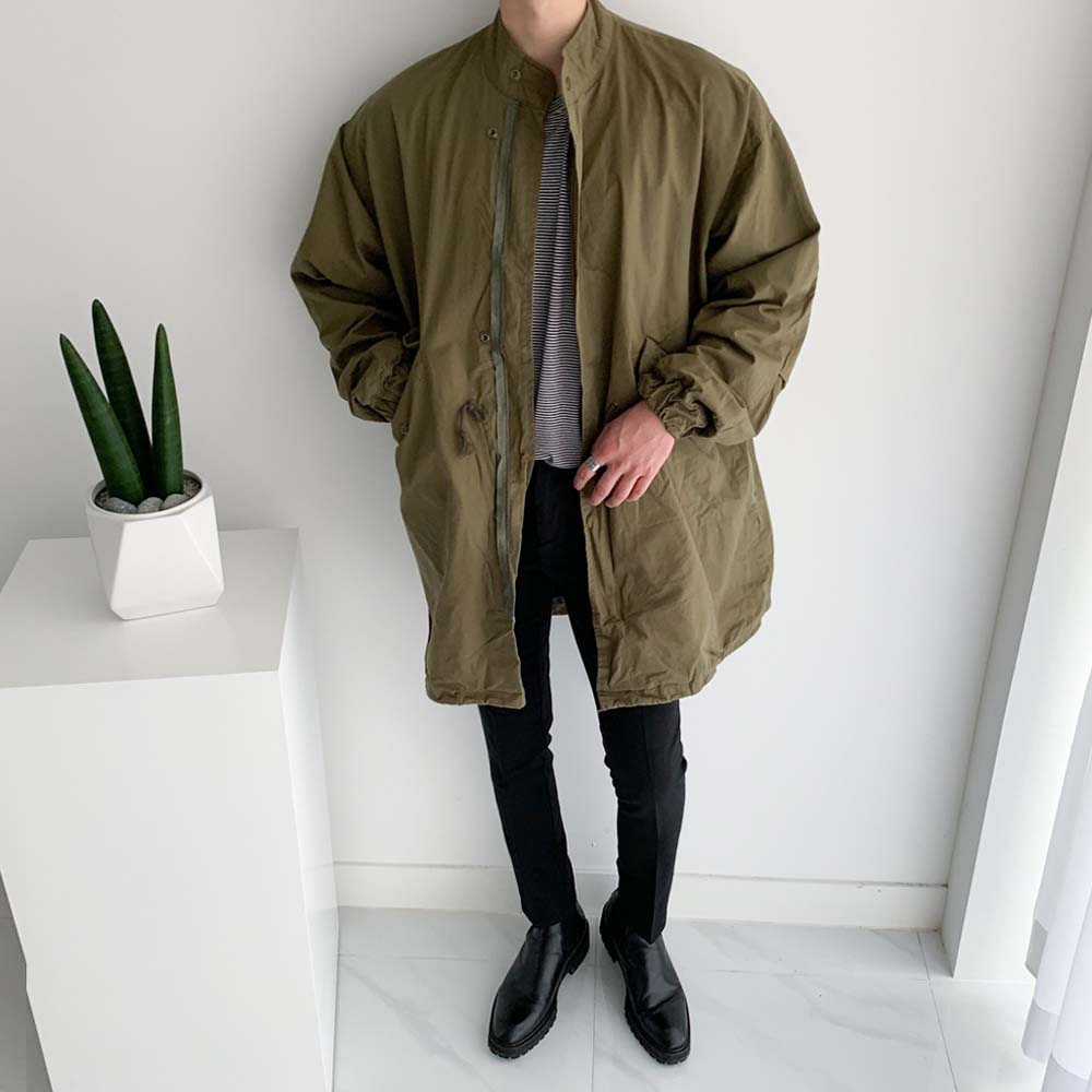 오버핏 m65 오리지널 피쉬테일 개파카 카키 롱야상 미군 카이아크만 스톤 보다이쁨