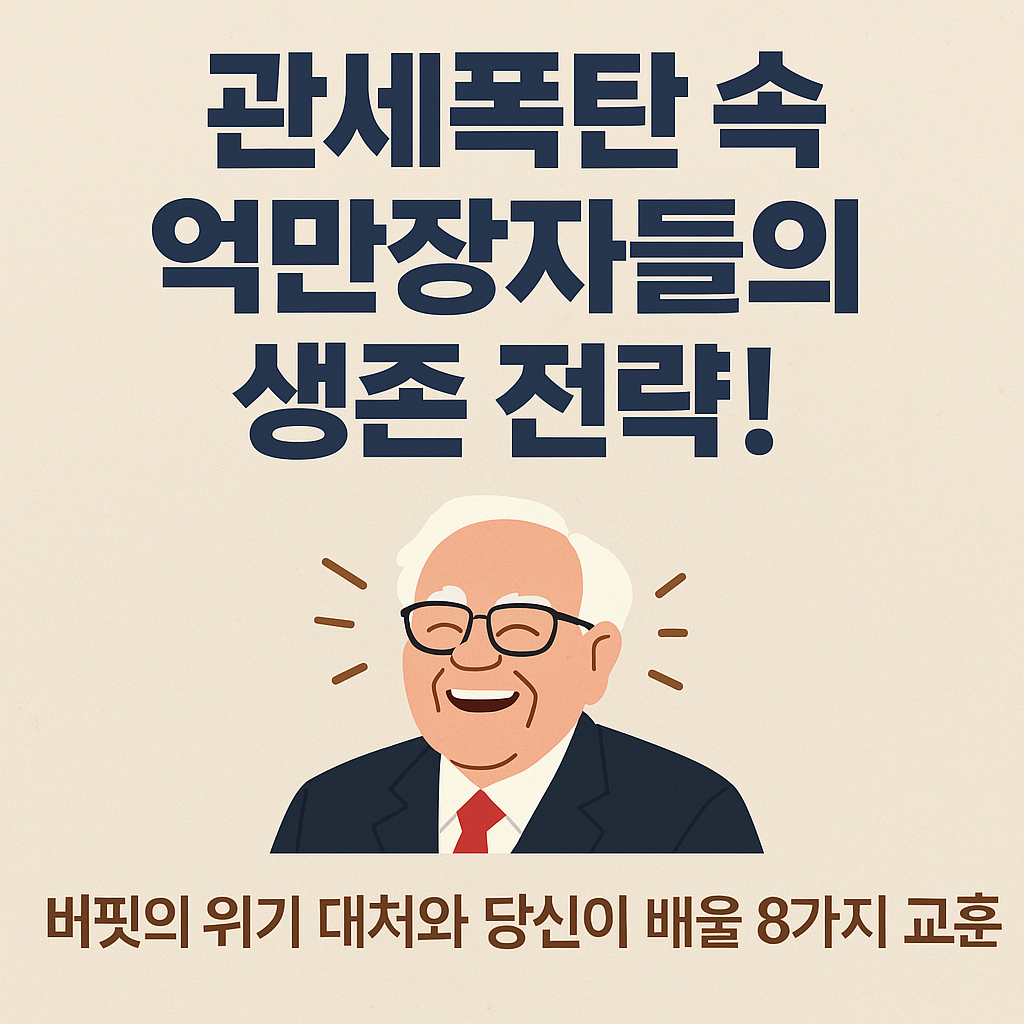 버핏의 위기 대처와 당신이 배울 8가지 교훈