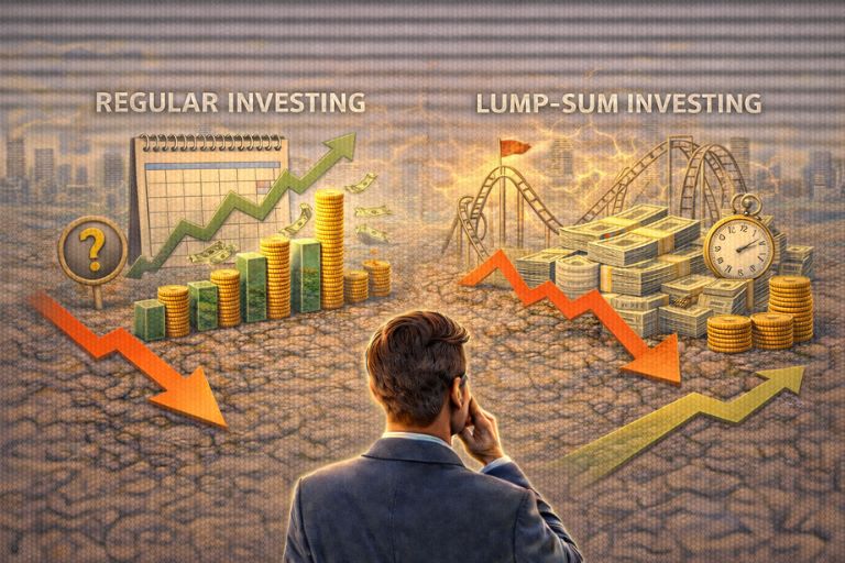 적립식 투자와 거치식 투자의 차이 관련 이미지